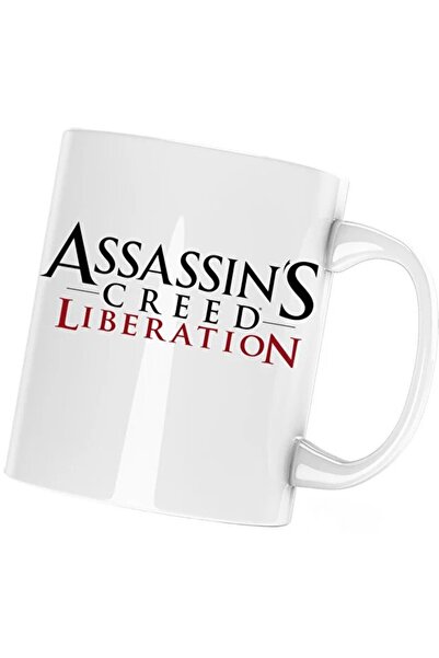 INOVATIX Cana Assassin Creed Liberation Logo Gamer, albă, 330 ml