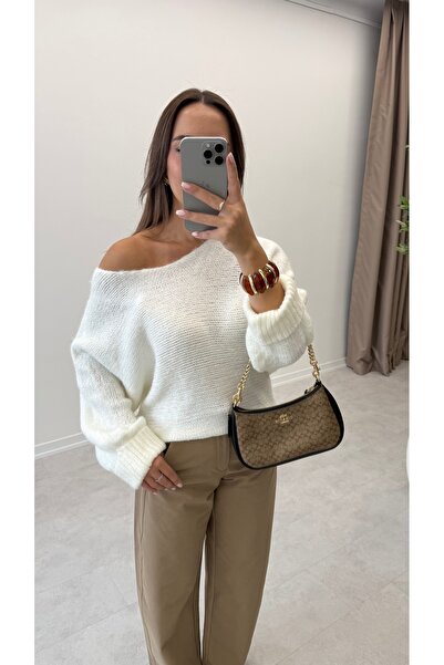 MELLOW Sweater with Folded Sleeves Detail