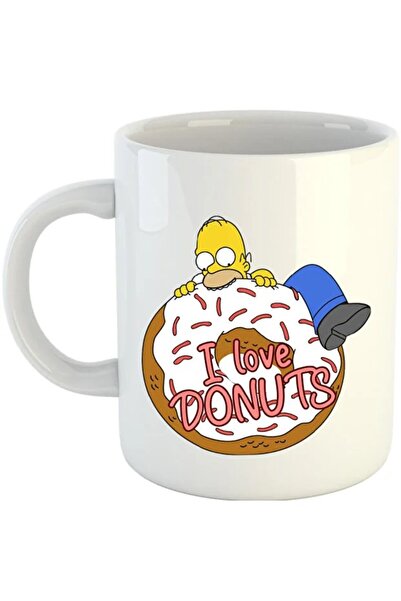 INOVATIX Поничка Кана The Simpsons Love Homer Game Maggie, бяла, 330 мл