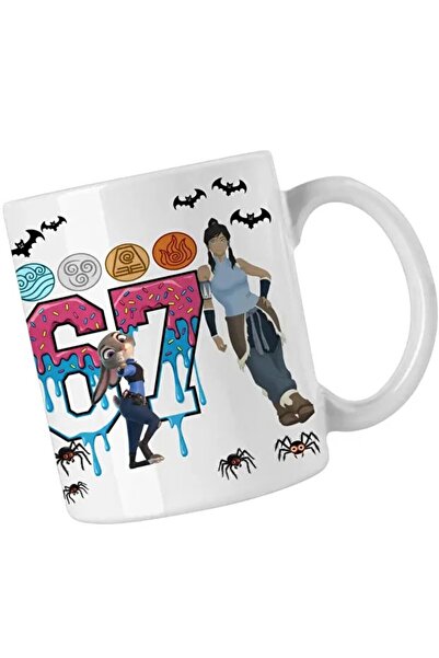 INOVATIX Mug Avatar Zootopia Judy Six Seven 67 The 4 Elements