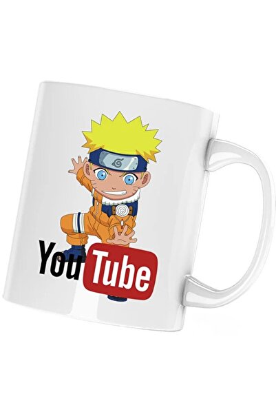INOVATIX Cana Naruto Youtube Creator Shippuden Anime Manga, alba, 330 ml