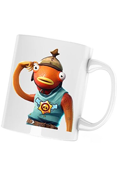 INOVATIX Cana Fishstick Fortnite Brawl Stars, alba, 330 ml