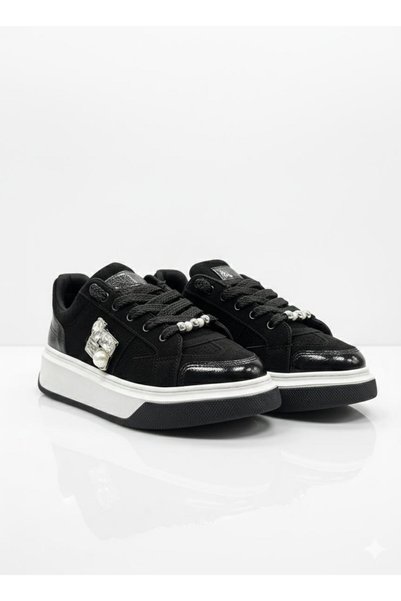 AZR New Season Sports Shoes with Stone-Like Accessories and Details