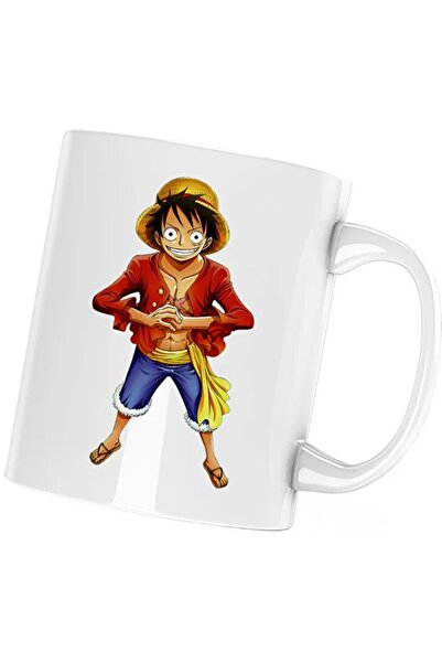 INOVATIX Cana One Piece Monkey D Luffy Fortnite Anime, λευκό, 330 ml