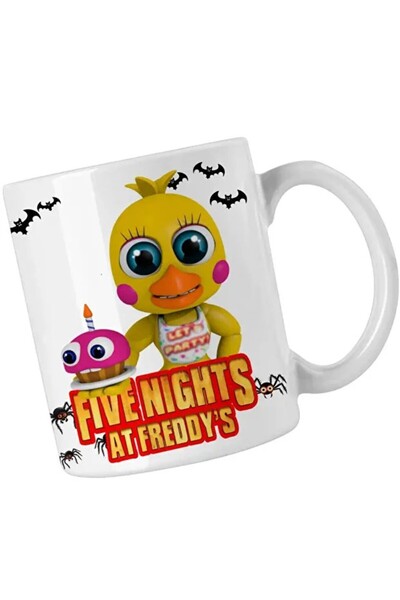 INOVATIX Cana Fnaf Chica Five Nights at Freddy Horror Halloween