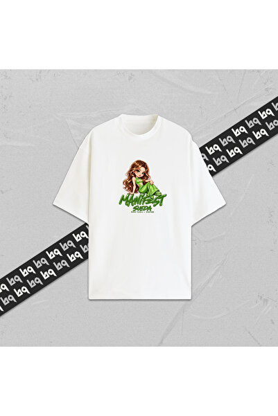 collection of bq MANİFEST SUEDA Oversize %100 Pamuklu Unisex Baskılı T-Shirt