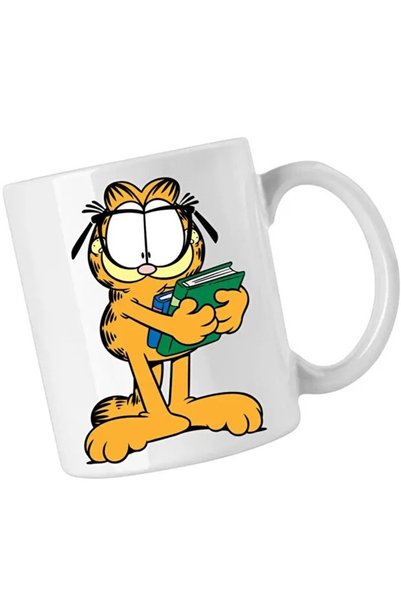 INOVATIX Garfield Mug Books School Learn