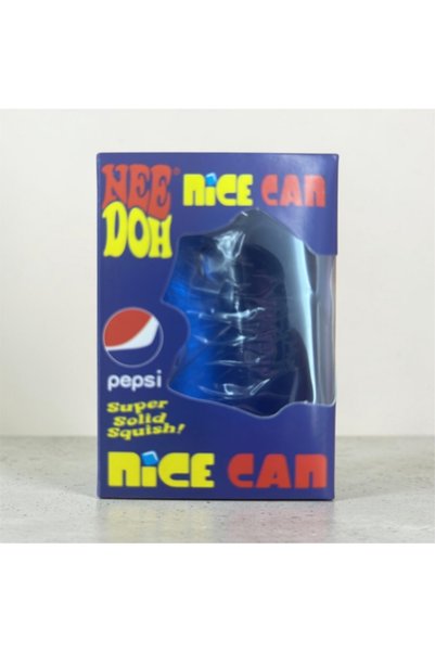 Needoh Pepsi Nice Can Solid Squish Toy – Soda Can Design, Soft Sensory Fidget & Stress Relief Toy
