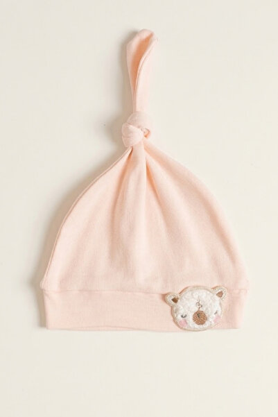 lilico Unisex Baby Interlock Knotted 100% Cotton Towel Embroidered Teddy Bear...