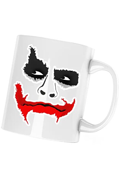INOVATIX Cana Joker Face GTA Gamer Legend Gambler, albă, 330 ml