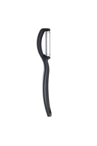 dinckitchen Flat Blade Side Peeler 17.5 cm Black Flat Black Side Peeler
