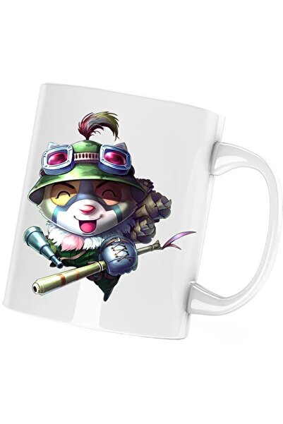 INOVATIX Cana League of Legends Teemo Champion LoL eSports, λευκό, 330 ml