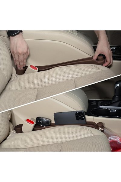 GENERAL Givifive Car Seat Gap Filler Organizer 2Pack Soft Foam 3IN1 Multifunc...