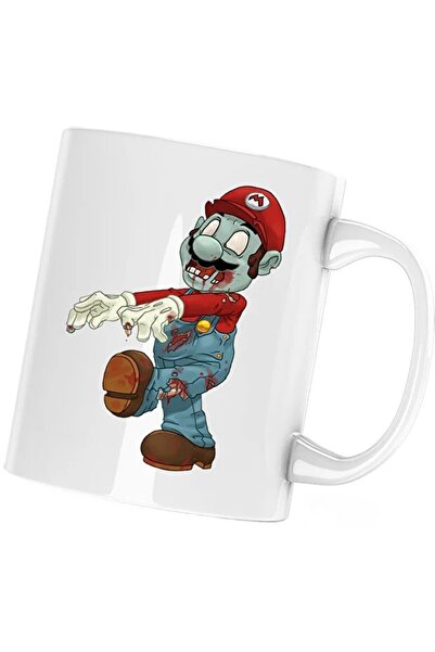 INOVATIX Cana Super Mario Bros Call of Duty Zombies, albă, 330 ml