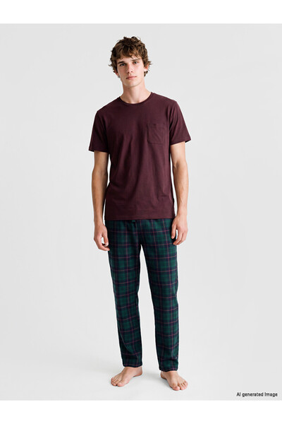 LC Waikiki Men's plaid pajama pants