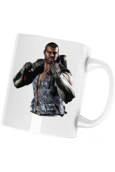 INOVATIX Cana Mortal Kombat Jax Scorpion Deception Gamer, albă, 330 ml