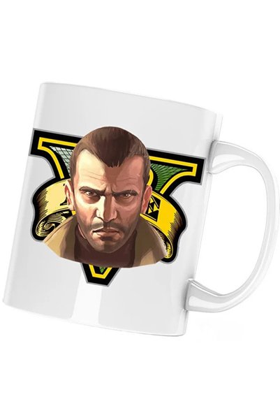 INOVATIX Кана Либърти Сити GTA 6, бяла, 330 мл