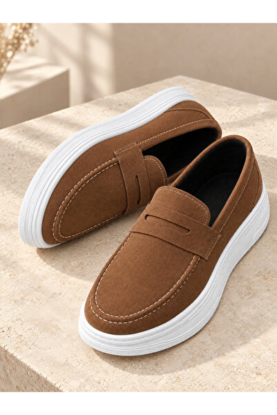 Erkek Kalın Tabanlı Günlük Loafer Ayakkabı