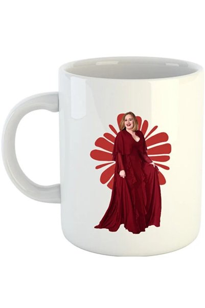 INOVATIX Cana Adele Flowers Μακρύ Φόρεμα Τελετή Δημοφιλή Μουσική, alba, 330 ml