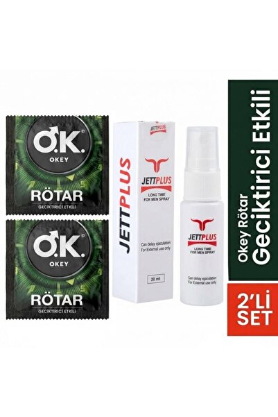 Long time for men sprey 20ml & 2'li Rötar