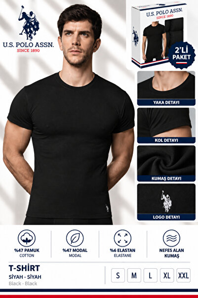 U.S. Polo Assn. Men'S, Licensed, Uspa, 47% Modal, 47% Cotton, 6% Elastane, Cr...