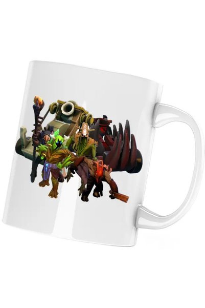 INOVATIX Cana Dota 2 All Team Gang Dota2 Video Game, alba, 330 ml