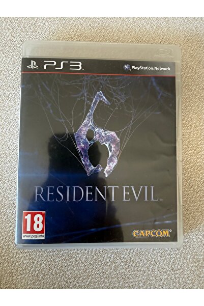 ps3 resident evil 6 orjinal oyun 10/10 kondüsyon kitapçıklı