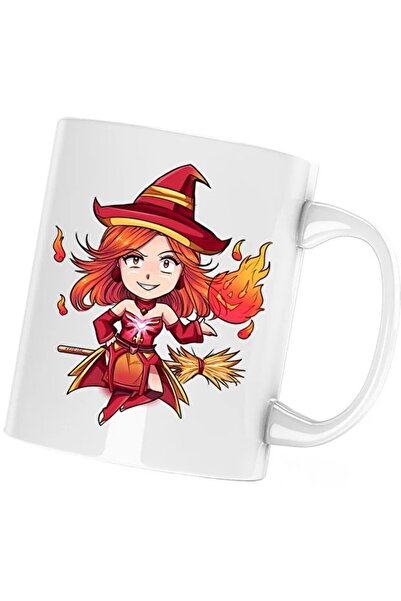 INOVATIX Cana Dota 2 Lina Slayer Hero Fan Art Chibi, alba, 330 ml