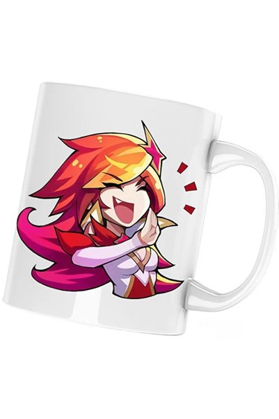 INOVATIX Cana League of Legends Ahri Youtube Game Play, λευκό, 330 ml