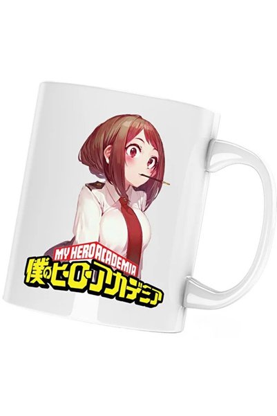 INOVATIX Cana My Hero Academi Class 1-A Ochaco Anime Girl, λευκό, 330 ml