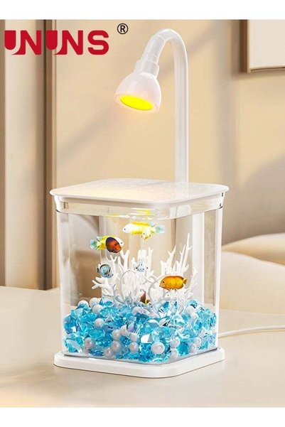 Generic Fish Tank with Light,Fish Tank Light,Fish Tank Kit,Portable Fish Tank...