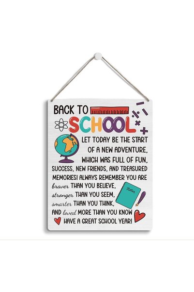 Generic ARS Back to School Classroom Decor 1st Day of School Classroom Decora...