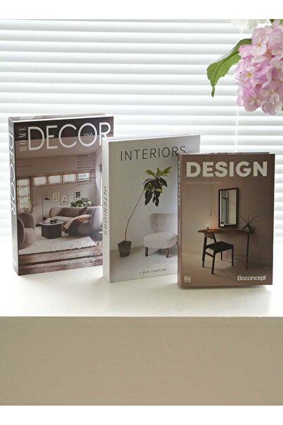 Generic Ramadan decorations 3 - Piece Foldable Nordic Faux Magazine Books| De...