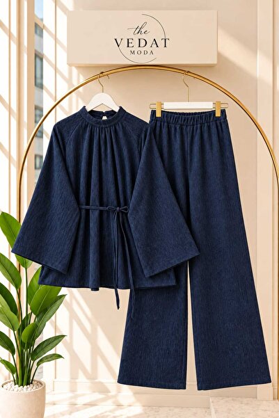 MODA VEDAT Set pantaloni din catifea pentru femei -0550