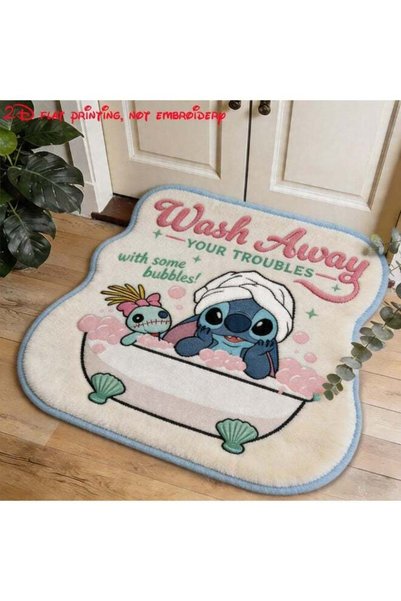 Generic 2D Stitch Family Floor mat, durable material, soft and comfortable, i...