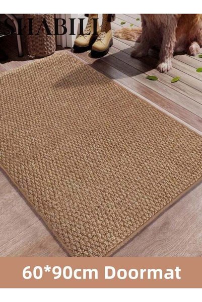 Generic Polypropylene Doormat 60×90cm – Shoe Scraper Floor Mat with Cotton Ba...