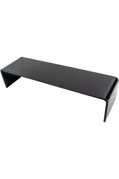 Generic Display Stands Acrylic Plinth Shelf Risers for Detolf Cabinets - Blac...