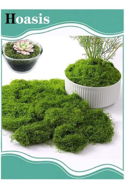 Generic Fake Moss,Faux for Plants Indoor Fake Green Moss for Potted Plants 3....
