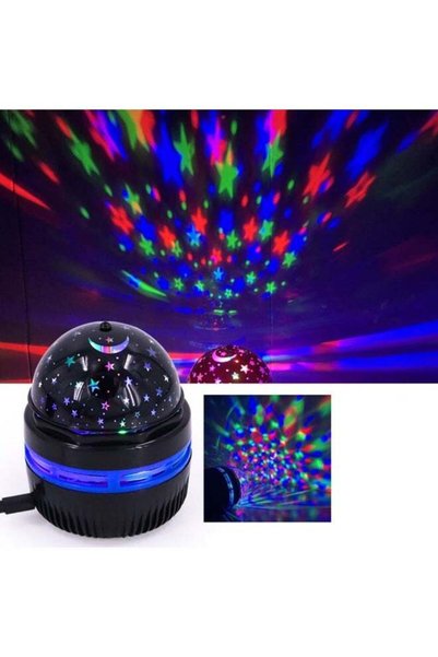 Generic LED Star Projector Night Light, Rotating Star Moon Night Light, USB P...