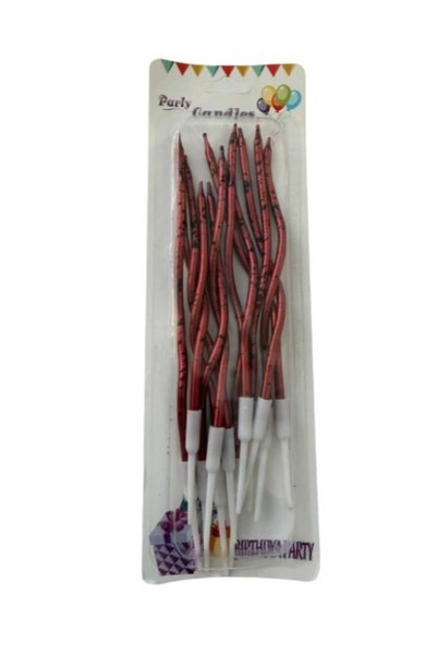Generic Curved Birthday Cake Candles,Suitable for Birthday Parties, New Year ...