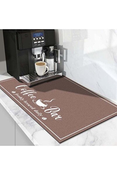 Generic Absorbent Coffee Mat, Rubber Dish Drying Mat Set for Kitchen and Bath...