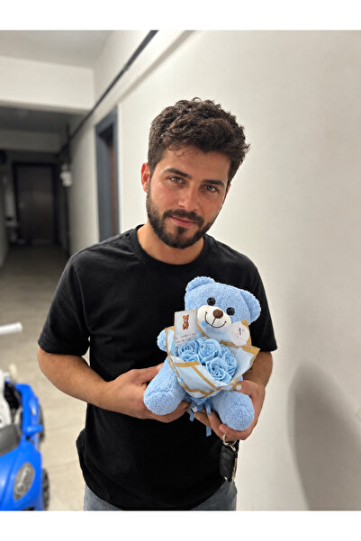Ayıcıklı Mini Buket (25 Cm Boyutunda)