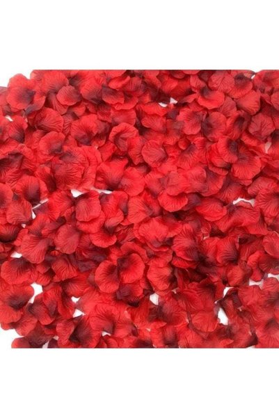 Generic Artificial Silk Polyester Rose Petals, Dark Red, 2000 PCS for Wedding...
