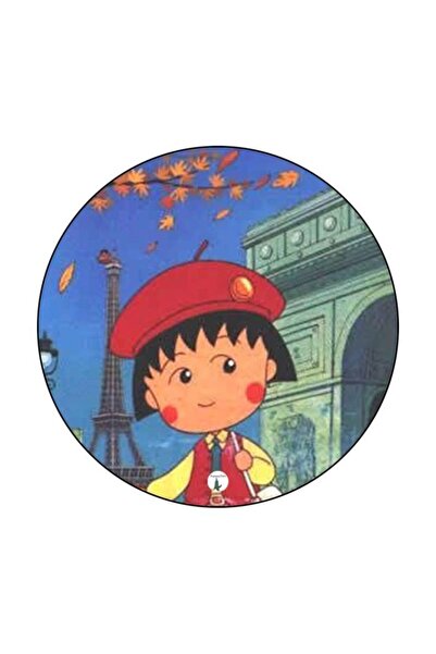 Generic Anime Chibi Maruko Chan Theme Printed Fridge Magnet Blue/Green/Red