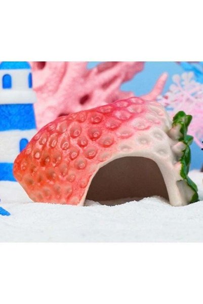 Generic Aquarium Decoration Mini Hut Hiding Cave Environmentally Friendly Nat...