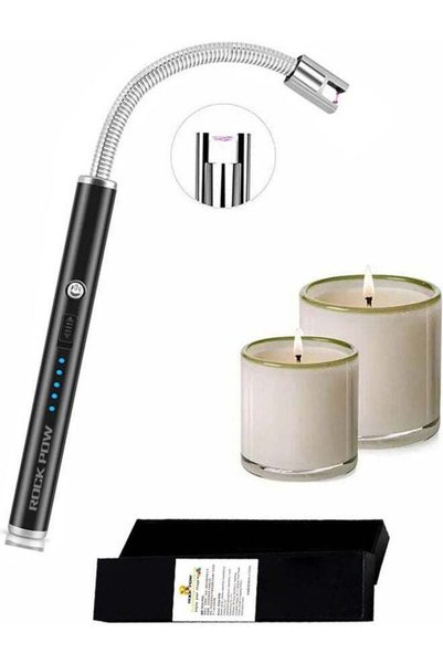 Generic Electric Lighter With Safety Switch Black