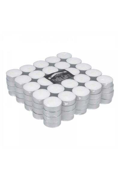 Generic 100-Piece Tealight Candles White