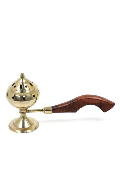 Generic Pooja Brass Traditonal Agarbatti with Holder 5 Inches