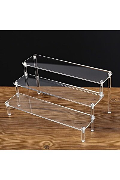 Generic ARS® 3-Tier Clear Acrylic Cupcake Organizer Display Stand