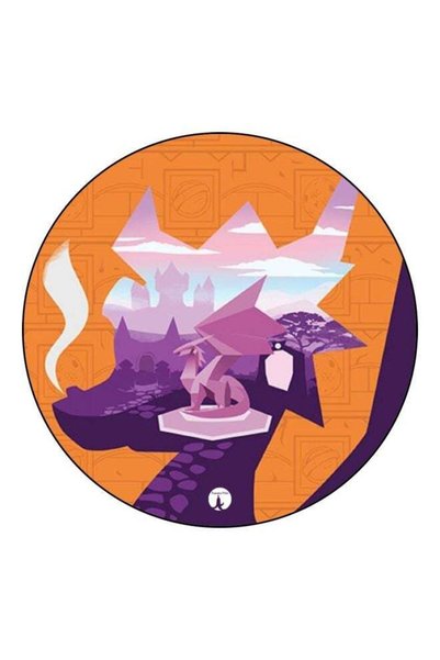 Generic Cartoon Printed Fridge Magnet Orange/Purple/Pink 5.5cm